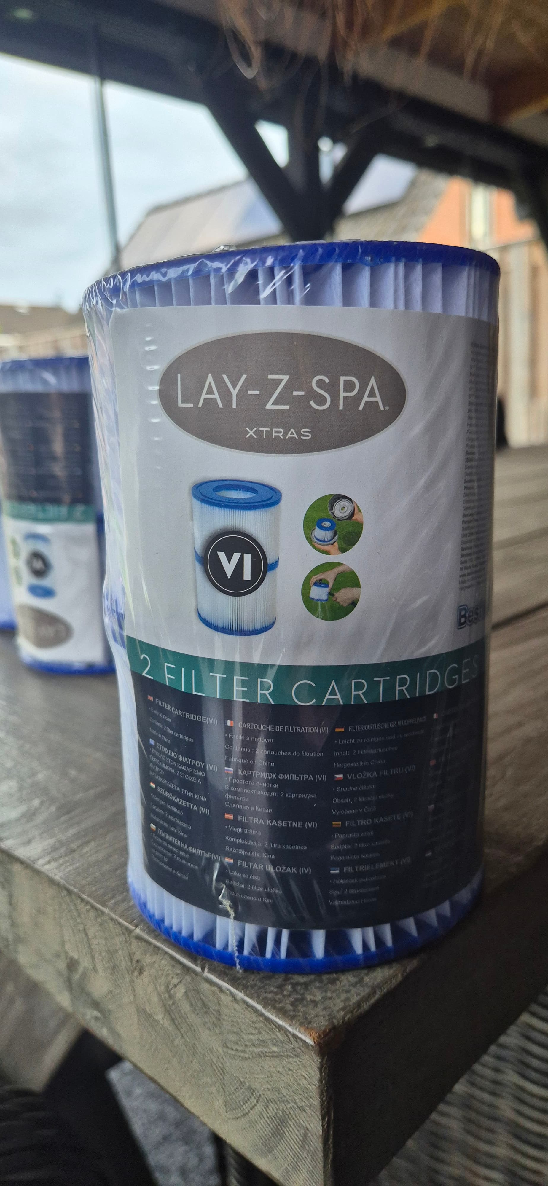 Lazy spa filters - Jaccuzi